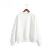 Autumn Winter Women New Hot Selling Long Sleeve Pure Color Hoodie Sweatshirt Casual Korean Style Pullover Women's Tops
