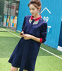 Autumn Pregnancy Nursing Dress for Pregnancy Woman Party Maternity Breastfeeding Clothes Elegant Office Lady Vestidos Y680