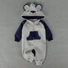 Autumn Newborn Baby Cotton Rompers Cartoon Fox Long Sleeve Boy Clothes Jumpsuit Infant Girls Animal Hooded Costume Baby Product