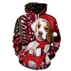 autumn new Men/Women Hooded sweatshirts Print Animal Cat Pullover 3d Hoodies Christmas Hat Cat Sweatshirt Sudaderas Tops Clothes