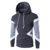Autumn Mans survetement hoodies outwear patchwork casual hoody sweatshirts Fashion brand slim fit pullover sportwear hoodies