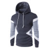 Autumn Mans survetement hoodies outwear patchwork casual hoody sweatshirts Fashion brand slim fit pullover sportwear hoodies