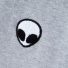 Autumn Long Sleeve Women Sweatshirts Casual O-Neck Cropped Pullovers Female Hoodies Coats Fashion Print Short Hoodies Grey S-2XL