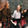 Autumn Long Sleeve Women Sweatshirts Casual O-Neck Cropped Pullovers Female Hoodies Coats Fashion Print Short Hoodies Grey S-2XL