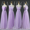 Purple Bridesmaid Dresses Long V-neck Crepe Cheap Free Size Beautiful Bridesmaids Dresses Vestido De Festa De Casamento Longo