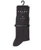 Pure Cotton Ankle Socks  - Grey