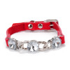 Puppy Pet Dog Cat Collars Crystal Diamond Bling Rhinestone Small Animals Necklace Accessories Pet Collar