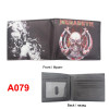 Punk Youth Rock Band IRON MAIDEN Wallet Bifold Unisex Individuality Original Prints Leather Purses Mens Wallet Money Holder Bag