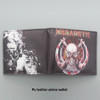 Punk Youth Rock Band IRON MAIDEN Wallet Bifold Unisex Individuality Original Prints Leather Purses Mens Wallet Money Holder Bag