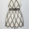 Punk Gothic Stylish Party Club Handcrafted Leather Body Bondage Caged Frame Harness Dress Belt Straps