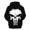Punisher Hoodies Women Men 3D Sweatshirts Superhero Pullover Novelty Tracksuit Fashion Hooded Streetwear Autumn Casual Jacket