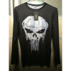 Punisher 3D Printed T-shirts Men Compression Shirts Long Sleeve Cosplay Costume crossfit fitness Clothing Tops Male Black Friday