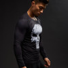 Punisher 3D Printed T-shirts Men Compression Shirts Long Sleeve Cosplay Costume crossfit fitness Clothing Tops Male Black Friday