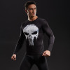 Punisher 3D Printed T-shirts Men Compression Shirts Long Sleeve Cosplay Costume crossfit fitness Clothing Tops Male Black Friday