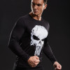 Punisher 3D Printed T-shirts Men Compression Shirts Long Sleeve Cosplay Costume crossfit fitness Clothing Tops Male Black Friday