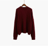 pullover Women 2017 New Plus Size Women's Sweaters Bat Sleeves Autumn Winter Twist Knitted Sweaters Crochet Jackets