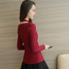 Pull Sweater Women 2018 Fashion Winter Tops Knitted Cotton Long Sleeve Sweaters And Pullovers Clothing Gilet Femme Manche Longu