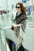 Pull Pullover Cardigan Womens Capes And Ponchoes Spring Winter Cape With Tassel Women's Sweater Fashion Vintage Bohemian