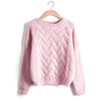 Pull Femme 2016 Autumn Winter Women Sweaters And Pullovers Plaid Thick Knitting Mohair Sweater Female Loose Variegated B77