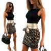 Summer  Women Dress Bodycon O-Neck Sleeveless Casual Dress Sexy Short Mini Dress Vestidos Summer  Women Dress Bodycon O-Neck Sleeveless Casual Dress Sexy Short Mini Dress Vestidos