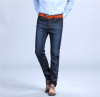 SULEE 2017Mens Quality Winter Golden Fleece Flannel  Denim Straight Thicken Wool inside  Denim Jeans Warm Fleece Jean Plus Size