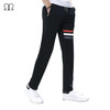 Spring Breathable Pants Skinnly Pencil Pants Men Slim Fit Mens Casual Pants Straight Elastic Trousers Pencil Feet Pants Men 613