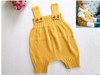 Spring Baby Romper Newborn Baby Clothes Baby Girls Boys Sleeveless Jumpsuit clothes Infant Knitted Rompers Photography Props