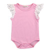 Spring AutumnTirred Cotton Cute Rompers Infant Baby Girl Clothes Lace Floral Ruffles Baby Girl Romper Cake Sunsuit Outfits 0-18M
