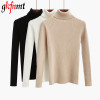 Spring Autumn Women Sweaters and Pullovers Turtleneck Knitted Sweater Outerwear Pullover Tops Long Sleeve Sweater Winter