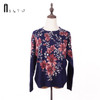 ASLTW 2017 New Women Sweater Pullovers Long Sleeve O Neck Printing Knitwear Tops Plus Size Casual Mother Gift Female Sweater