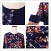 ASLTW 2017 New Women Sweater Pullovers Long Sleeve O Neck Printing Knitwear Tops Plus Size Casual Mother Gift Female Sweater