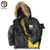Asesmay Man Down Jacket High Quality Winter Jacket Mens Fashion Jacket Casual Jacket 90% White Duck Down Parkas Free Shipping