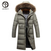 Asesmay 2017 brand clothing winter jacket men raccoon fur hood men parka jacket men wellensteyn x-long jacket winter thick coats
