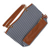 ASDS 2017 New Striped Canvas Handbag Women Shoulder Bags Beach Bag Fashion Zipper Tassel Women Handbag Big Tote Bag