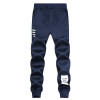 ASALI Brand Men joggers 2017 Spring Summer Linen Cotton Trousers Cool Long Pants Men Solid Elastic Natural sweatpants Pants K51