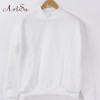 ArtSu New 2017 Autumn Fashion Pullovers Solid Casual Sweatshirts Long Sleeve Brief Women Sweatshirts Cute Hoodies EPHO80130