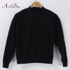 ArtSu New 2017 Autumn Fashion Pullovers Solid Casual Sweatshirts Long Sleeve Brief Women Sweatshirts Cute Hoodies EPHO80130