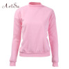 ArtSu New 2017 Autumn Fashion Pullovers Solid Casual Sweatshirts Long Sleeve Brief Women Sweatshirts Cute Hoodies EPHO80130
