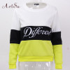 ArtSu 2017 Women's Casual Sweatshirt Autumn And Winter Women Fleeve Hoodies Printed Letters Different Hoody Sudaderas EPHO80027