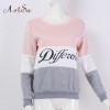 ArtSu 2017 Women's Casual Sweatshirt Autumn And Winter Women Fleeve Hoodies Printed Letters Different Hoody Sudaderas EPHO80027