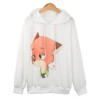 Artsu 2017 Women Hoodies Long-Sleeved Pocket Hooded Pullovers Sweatshirts Cartoon Fox Nick Judi Printing Plus Size ASHO10021