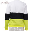 ArtSu 2017 Autumn Winter Women Fleeve Sweater Printed Letters Tracksuit Casual Pullovers Sweaters sudaderas New Tops EPHO80027