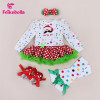 Baby Girls Christmas Clothes Cotton Baby Santa Claus Dress Xmas Clothing Infant Princess Party Baby Dresses Tutu roupas meninas