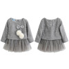 Baby Girls Autumn Winter Dress Long-Sleeve Princess Dress Ball Of Little Kids Clothes Children Party Cute Dresses