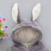 Baby Girl's Outwears Chirldren Warm Rabbit ear Jacket Hooded Infant Coats Toddler Winter &amp; Autumn Clothing Little Kids Clothes