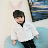 Baby Girl's Outwears Toddler Clothing Chirldren Printed Jacket Rabbit Hooded Infant Warm Coats Fashion Kid Winter Animal Clothes