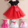 Baby Girl Toddler Princess Pageant Party Tutu Lace Bow Flower Dresses Elegant Baby Girls Clothes Infant Kids Clothing For 13-24M Baby Girl Toddler Princess Pageant Party Tutu Lace Bow Flower Dresses Elegant Baby Girls Clothes Infant Kids Clothing For 13-24M