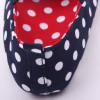 Baby Girl Soft Sole Shoes Dots Bowknot Toddler Anti-slip Shoes Newborn to