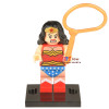 Single super heroes dc comics Justice League Wonder Woman Batman building blocks bricks toys for children kits brinquedos menino