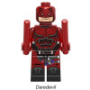 Single Super Hero Marvel Daredevil Spider-Man Masked Robber Punisher Odin Shocker Comics building blocks bricks toy for children